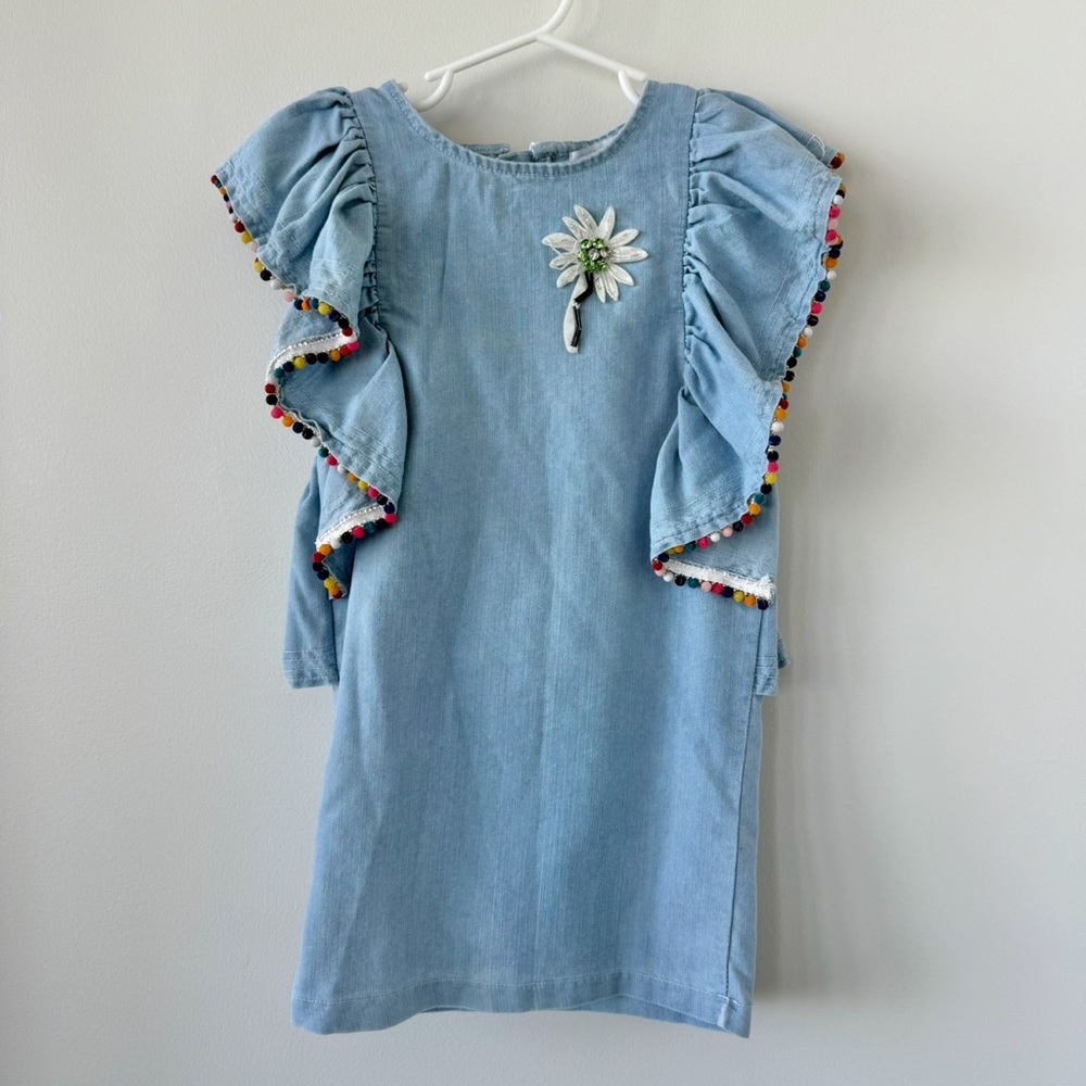 Lola + The Boys Denim Kids Dress